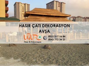 Avşa Hasır Çatı Dekorasyon