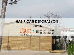 Bursa Hasır Çatı Kaplama