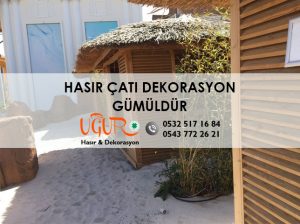 Gümüldür Hasır Çatı Kaplama