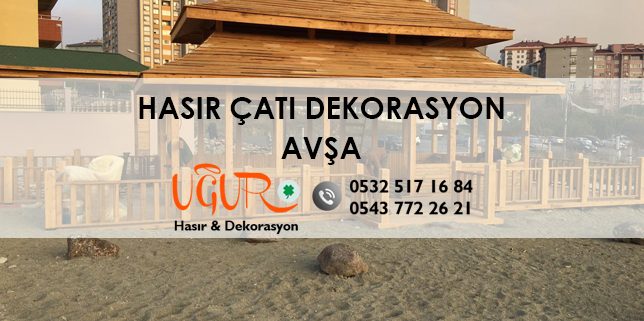 Avşa Hasır Çatı Dekorasyon