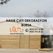 Bursa Hasır Çatı Kaplama