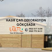 Gökçeada Hasır Çatı Dekorasyon